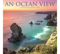 Ocean View 2026 7 X 7 Mini Wall Calendar