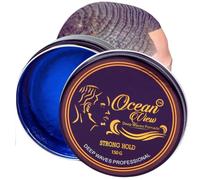 Ocean View Deep Waves Pomade - Water-based (4oz) can - Smooth Application & Strong-hold - Residue-free, Water-based & Professional Formula