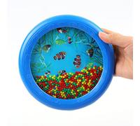 Ocean Wave Drum Musical Toy, Creates Gentle Sea Sounds for Sensory Play, Educational Gift for Babies Kids Toddlers, Blue