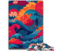 Ocean Waves 2000 Piece Jigsaw Puzzles for Adults & Teens,for Educational Game Challenge Toy for Is Ideal As A Gift for The Whole Family (70X100cm)