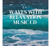 OCEAN WAVES AND MUSIC CD - Peaceful Ambient Soundtrack For Stress Relief for Sleep Relaxation and Background Ambience Vol 11