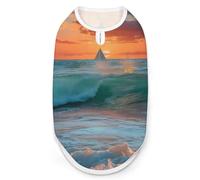 Ocean Waves at Sunset Dog Shirt Pet Clothes Summer T-Shirts Sleeveless Tank Top for Small Puppy Cat