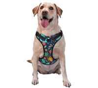 Ocean Whale Fish Octopus Pet Traction Vest Vest Harness Dog Harness Medium Sized Dog Pet Supplies Outdoor Travel Dog Walking