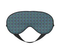 Ocean Whale Fish Octopus Print Functionality Eye Mask Sleep Lightweight Travel Yoga Camping Outdoors Relaxation