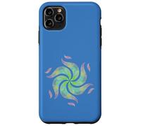 Ocean Whirl - Spiral Pattern Summer Lightness fp_4A Case for iPhone 11 Pro Max