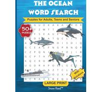 Ocean Word Search Puzzle Book: Fun and Relaxing Puzzles Inspired by the Sea