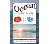 Ocean Word Search Puzzle Book: Word Searches with Easy to Read Print about Ocean, Beach, Sea Life and more | 6x9 inches, 110 pages | 50+ Puzzles…Gifts for Vacations, Holidays and Free Times
