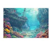 Ocean World Jigsaw Puzzles for Adults 700 Pieces Educational Toys Challenging Game 700 Piece Puzzles for Adults for The Whole for Women Gifts for Men