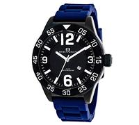 Oceanaut Men's 'Aqua One' Quartz Stainless Steel and Silicone Watch, Color:Blue (Model: OC2713)