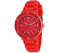 Oceanaut Women's 'Acqua' Quartz Plastic and Silicone Casual Watch, Color:Red (Model: OC0225)