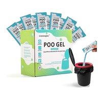 oceanengine Portable Toilet Absorbent Gel, Portable Toilet Powder Poo Urine Powder for Camping Outdoor Hiking