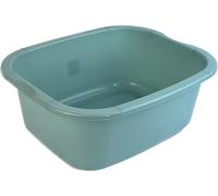 oceanevo® 11 Litres Rectangular Washing Up Bowl Basin Mixing Sink Tidy Organizer Large Plastic Kitchen Portable Dish Washtub (Duck egg)