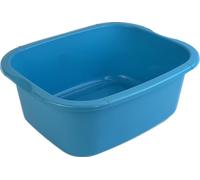 oceanevo® 11 Litres Rectangular Washing Up Bowl Teal Basin Mixing Sink Tidy Organizer Large Plastic Kitchen Portable Dish Washtub (Teal)