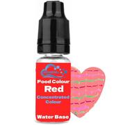 oceanevo Food Colouring - Liquid Concentrated Food Colours for Ice-cream, Fondant, Cake Icing & Decorating, Baking Edible Food Grade Dye Droplets (Red, 30ml)