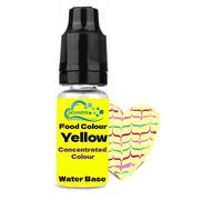 oceanevo Food Colouring - Liquid Concentrated Food Colours for Ice-cream, Fondant, Cake Icing & Decorating, Baking Edible Food Grade Dye Droplets (Yellow, 10ml)
