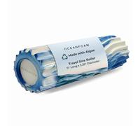 Oceanfoam Royal Marbled Ripple Roller - Ergonomic Textured Myofascial Back Muscles Massage Foam Roller - Yoga, Athletics, Body Stiffness, Stretching Exercises, Compact Balance Trainer