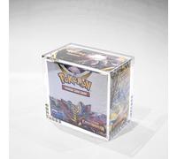 OceanFrog Collectables Acrylic Display Case Protector for Pokemon Booster Box - 1-Pack with Magnetic Lid, Anti-UV Acrylic Case Protector Stackable. Keep Your Collection in Mint Condition.