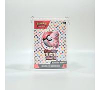 OceanFrog Collectables - DOES NOT FIT PERFECT ORDER/ASCENDED HEROES/CHAOS RISING - Acrylic Display Case Protector Pokemon Booster Bundle 1-Pack Magnetic Lid, Anti-UV Acrylic Case Protector Stackable