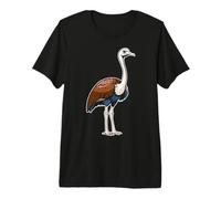 Oceania - Australia - New Zealand - Animals - Emu Premium T-Shirt