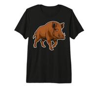 Oceania - Australia - New Zealand - Animals - Wild Boar Premium T-Shirt