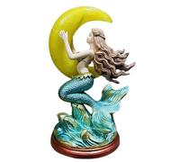 Oceanic Lamp - Pearl Shell Figurine, Touch Brightness, Maritime Room Ornament | Lighting Accent 'Cabinet On The Sea, Glitter