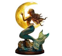 Oceanic Lantern - Bedside Light 6x4x8 Inches, Desktop Ornament | Sea Theme Illumination, Unique Present for Girls Children Sleep Aid Mood Lighting Underwater Fantasy Style Desk Table