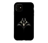 Oceanic Manta Ray Vintage Scientific Marine Art Illustration Case for iPhone 11