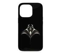 Oceanic Manta Ray Vintage Scientific Marine Art Illustration Case for iPhone 13 Pro