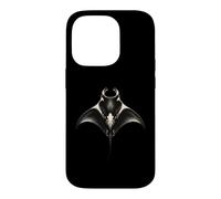 Oceanic Manta Ray Vintage Scientific Marine Art Illustration Case for iPhone 14 Pro