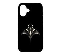 Oceanic Manta Ray Vintage Scientific Marine Art Illustration Case for iPhone 16