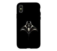 Oceanic Manta Ray Vintage Scientific Marine Art Illustration Case for iPhone X/XS