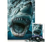 Oceanic Predator UpClose Jigsaw Puzzles for Adults1000 Pieces Recall Upgrade Peaceful Time Tight Cut Santa Wish List (50x75cm)