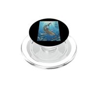 Oceanic Whitetip Japanese Ocean PopSockets PopGrip for MagSafe