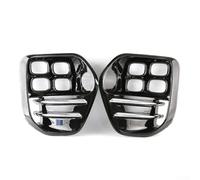 Oceanlend 1 Pair Front Bumper Fog Light Cover, For KIA Sportage GT LINE MK4 2016-2018 Models, Automotive Left Front Bumper Fog Light Grille, Black