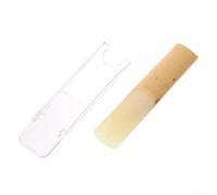Oceanlend Alto Saxophone Reeds, 10Pcs, Strength 1.0-3.5, Wooden, Eb Instrument Key