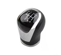 Oceanlend Car Gear Shift Knob, 6 Speed Leather Gear Shift Knob, for Nissan for Qashqai for J11 for X-Trail T32 for Pulsar C13 Models from 2013 to 2022, 32865-4BA1A, 32865-4EA0A