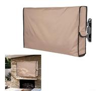 Oceanlend Outdoor TV Cover, Oxford Cloth Television Protectors With Remote Control Pocket, Outside LED, LCD Flat TV Screen Cover(86.36x12.7x53.34cm)