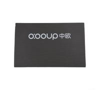 Oceanlend Quick Recovery Yoga Mat 4cm Sweat Resistant for Surface Quick(Black 40 * 25 * 2cm)