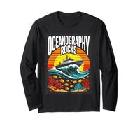 Oceanography Rocks Marine Science Ocean Life Long Sleeve T-Shirt