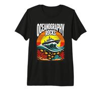 Oceanography Rocks Marine Science Ocean Life Premium T-Shirt