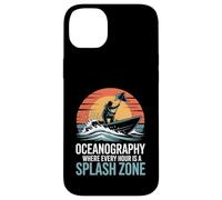Oceanography Where Every Hour Is A Splash Zone Case for iPhone 14 Plus
