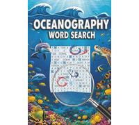 Oceanography Word Search Puzzle Book: Word Searches with Easy to Read Print about Oceanography, Marine life, and More | 6x9 inches, 110 pages | 50+ ... Gift for Vacations, Holidays and Free Time