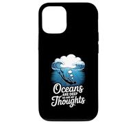Oceans Are Deep So Are My Thoughts Ocean Mood Case for iPhone 12/12 Pro