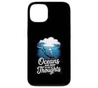 Oceans Are Deep So Are My Thoughts Ocean Mood Case for iPhone 13