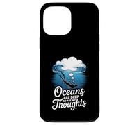 Oceans Are Deep So Are My Thoughts Ocean Mood Case for iPhone 13 Pro Max