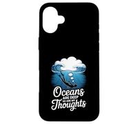 Oceans Are Deep So Are My Thoughts Ocean Mood Case for iPhone 16 Plus