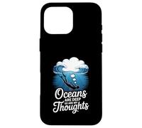 Oceans Are Deep So Are My Thoughts Ocean Mood Case for iPhone 16 Pro Max