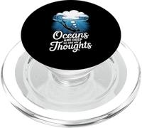 Oceans Are Deep So Are My Thoughts Ocean Mood PopSockets PopGrip for MagSafe