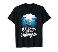 Oceans are Deep So are My Thoughts Ocean Mood T-Shirt