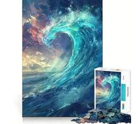 Oceans Fury 1000 Piece Jigsaw Puzzles for Teenagers Jigsaw Mind Game Toy Home Enjoy Neat Cut Perfect Present (38x26cm)